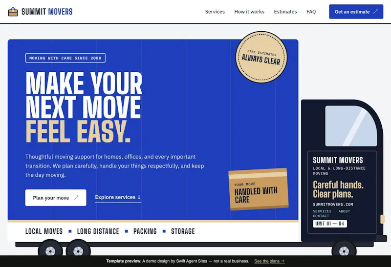 Swift Agent Sites screenshot 6