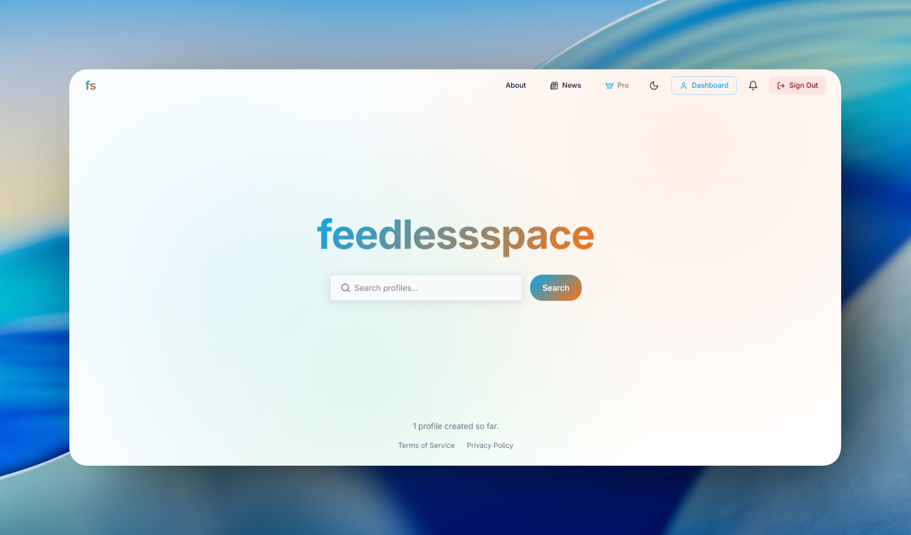 feedlessspace gallery image