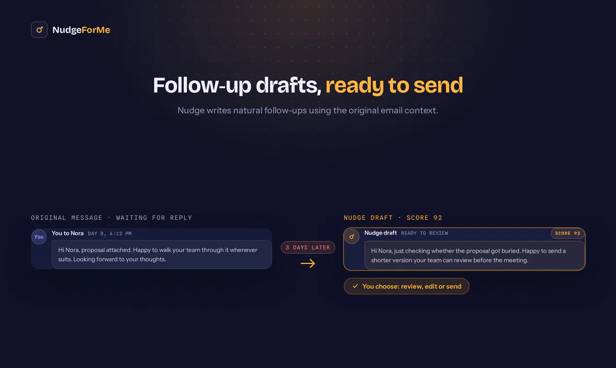 NudgeForMe screenshot 3