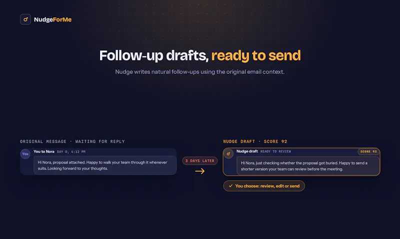 NudgeForMe screenshot 4