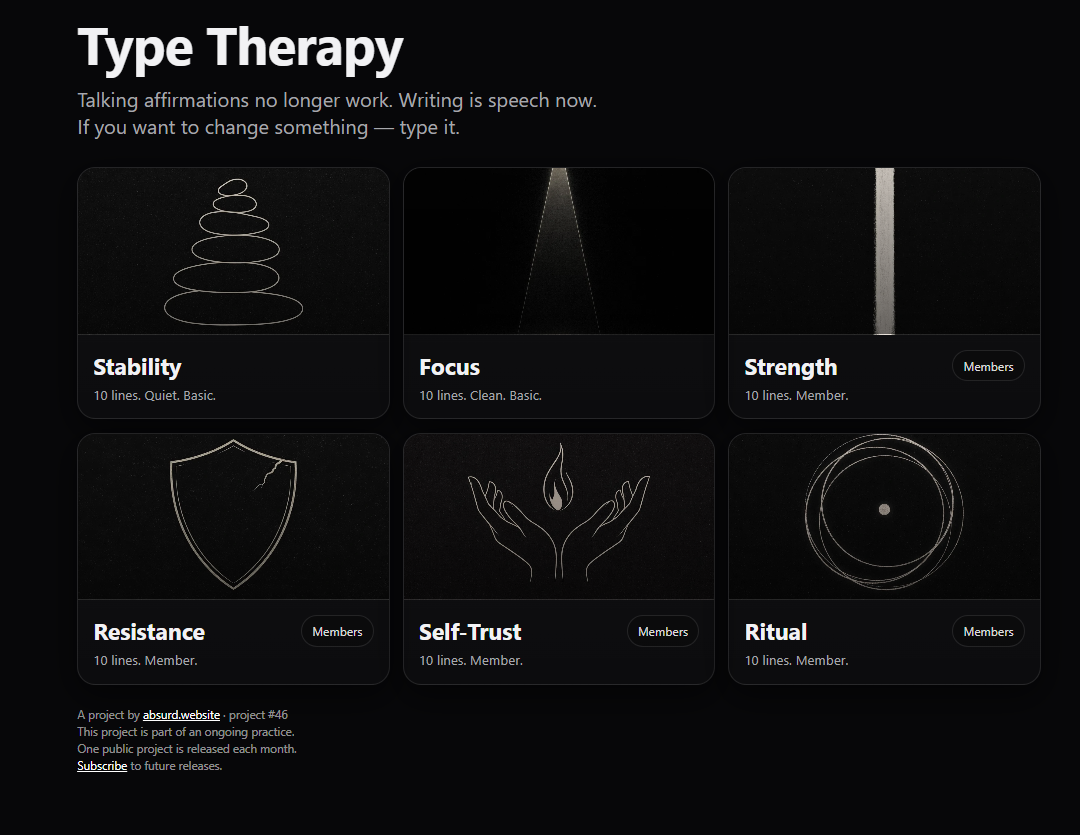 Type Therapy  gallery image