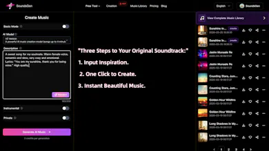 SoundsGen - AI Music Generator gallery image