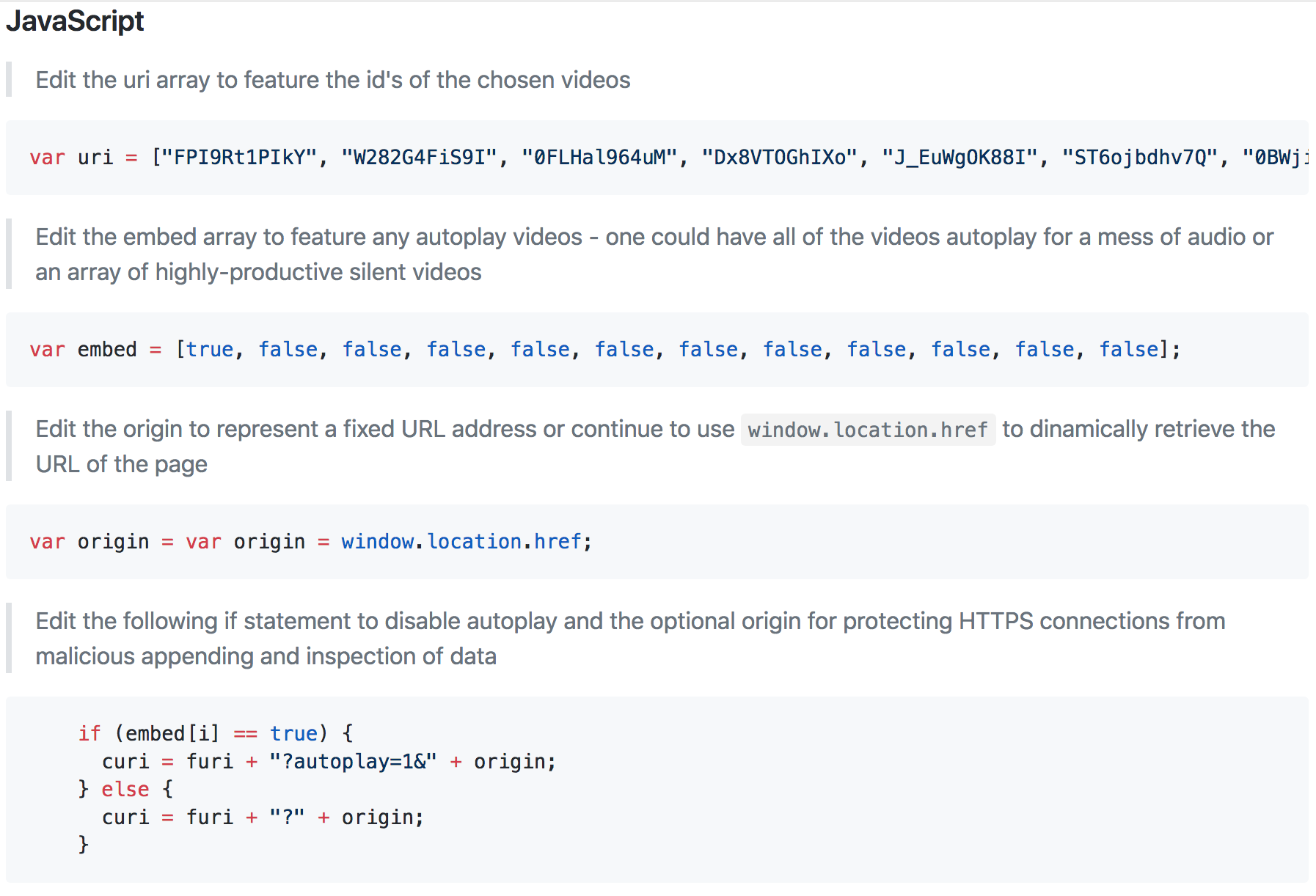 Recursive YouTube Iframe gallery image