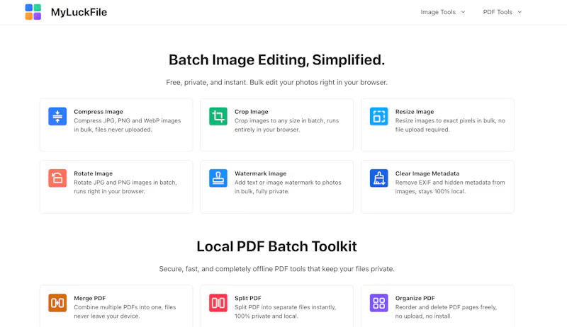 MyLuckFile screenshot 1