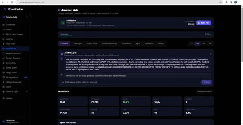 EcomShadow screenshot 6