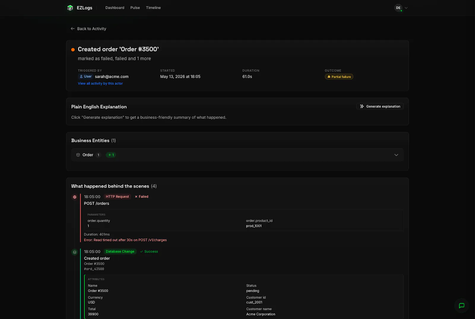 EZLogs screenshot 6