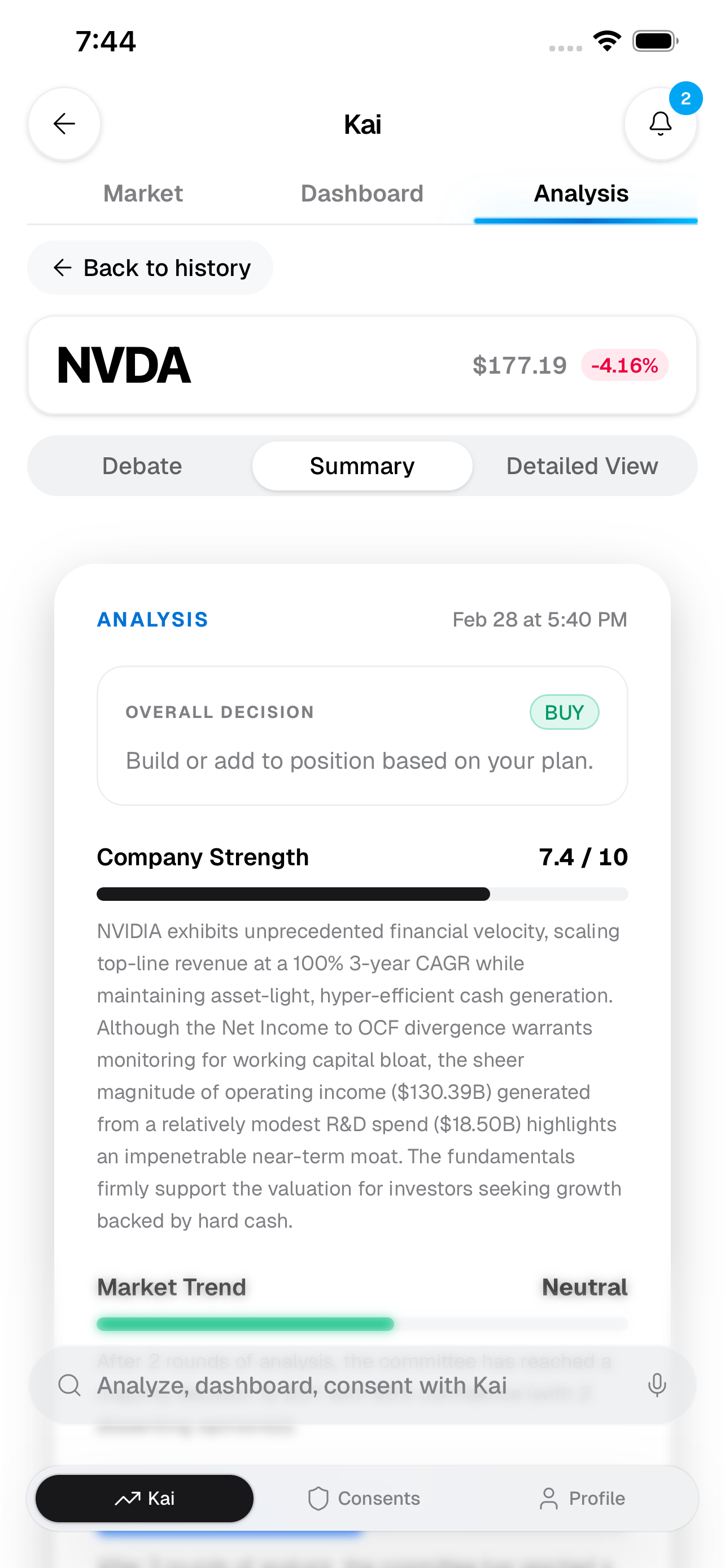 Kai - Your Explainable Investing Copilot gallery image
