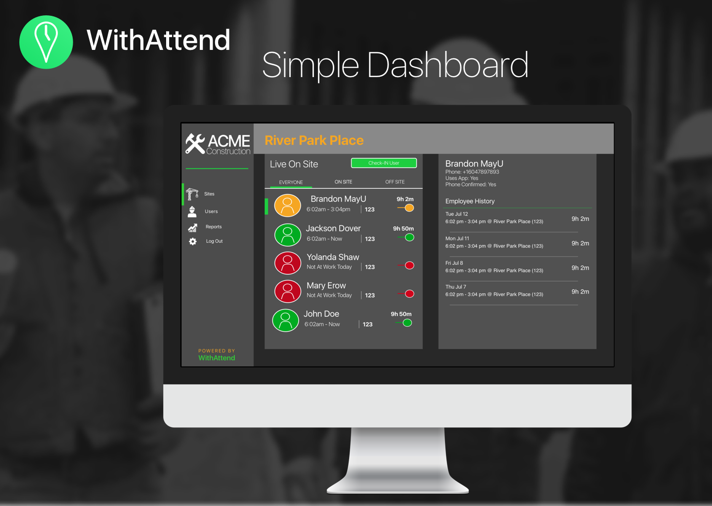 WithAttend gallery image