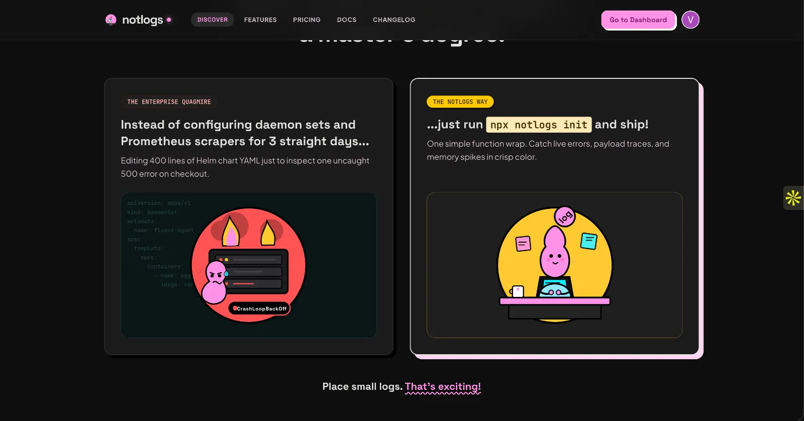 notlogs — Telemetry with Tactile Swagger screenshot 3