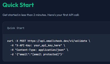 EmailCheck.dev gallery image