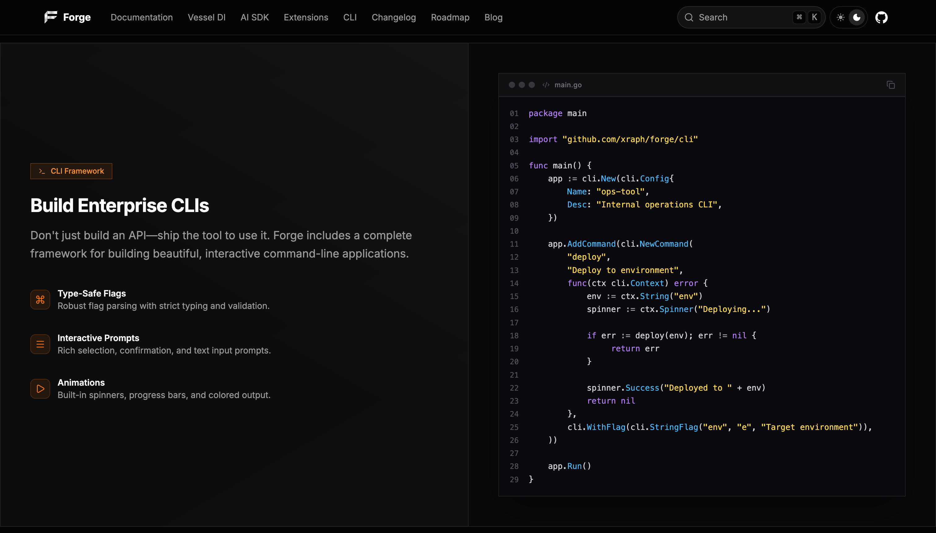 Forge - Screenshot 3 showing product features and functionality
