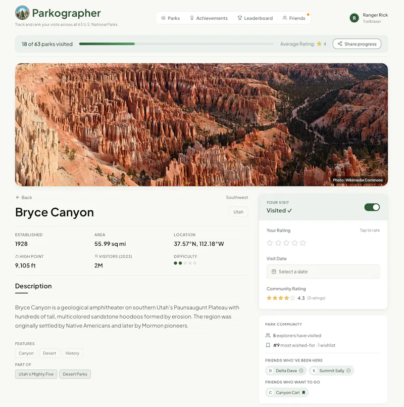 Parkographer screenshot 2