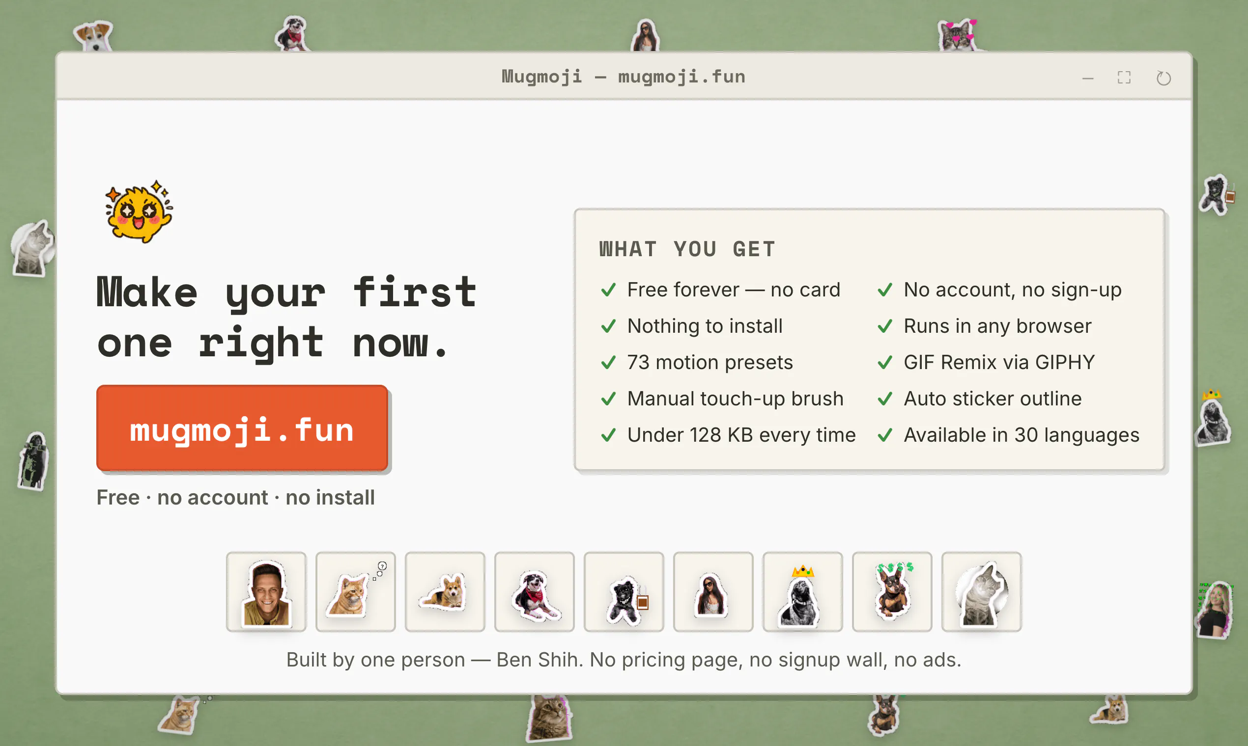Mugmoji screenshot 2