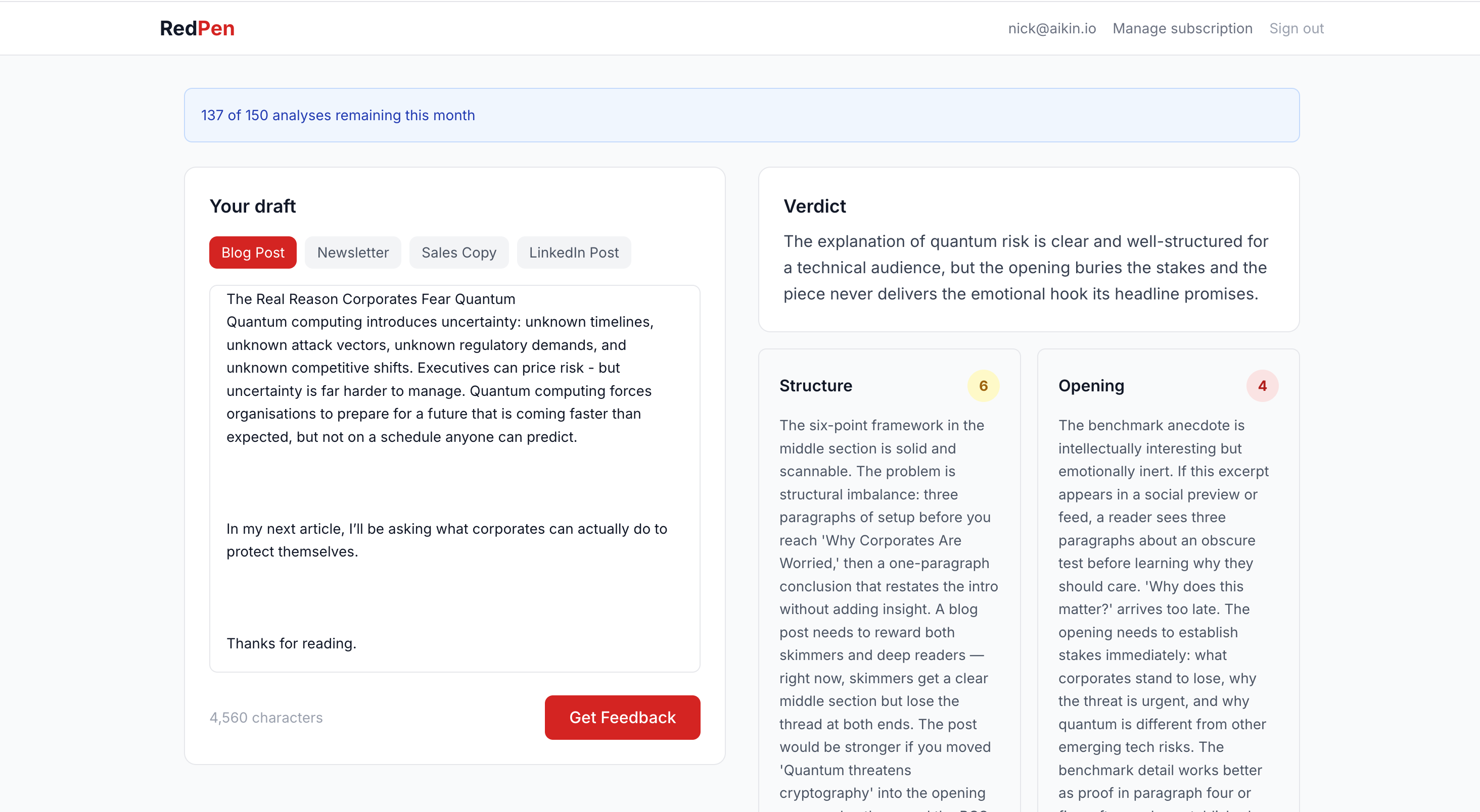 RedPen gallery image