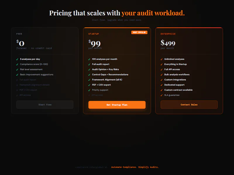 Compliance AI screenshot 5