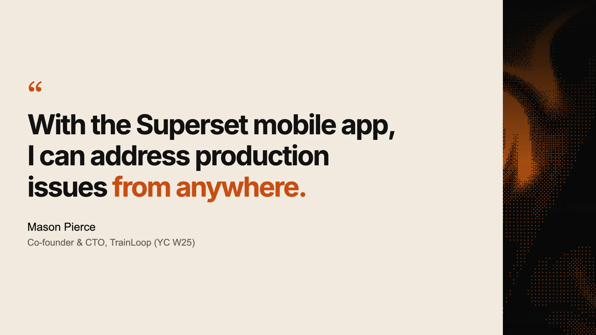 Superset Mobile gallery image