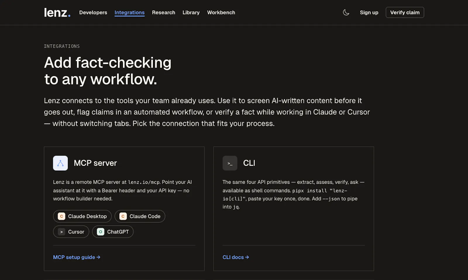 Lenz screenshot 4
