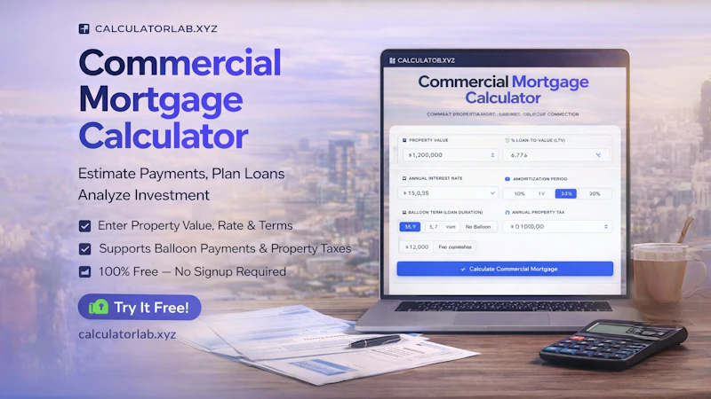Commercial Mortgage Calculator screenshot 1