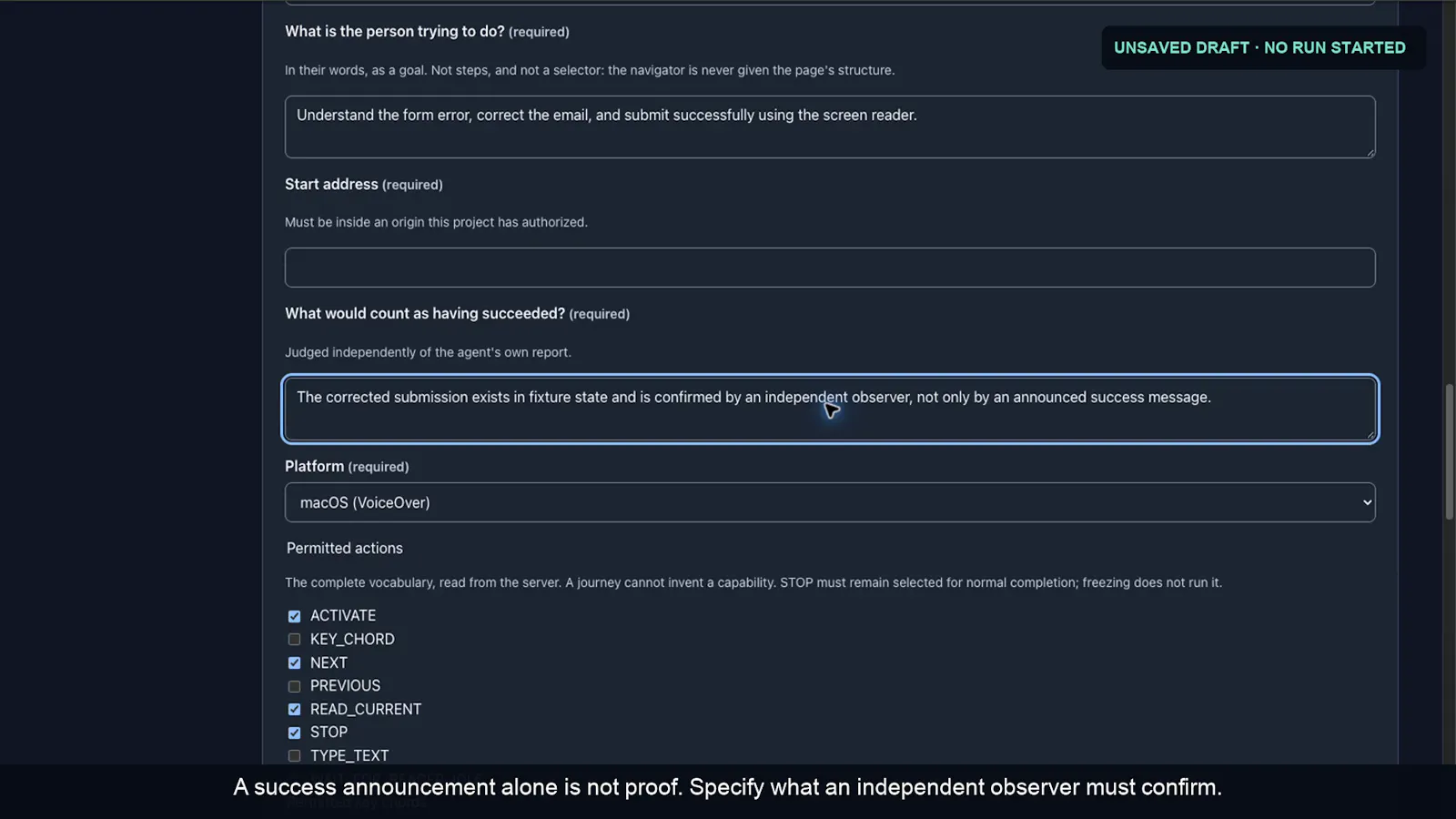 AccessForge screenshot 2