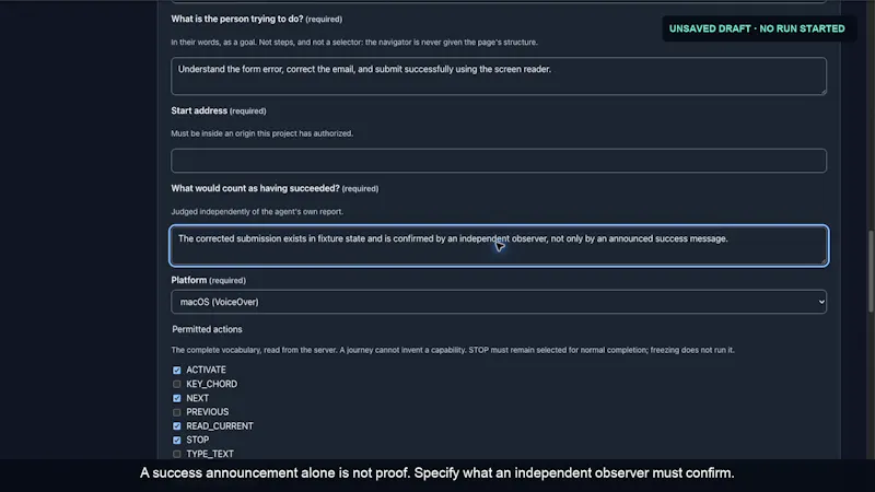 AccessForge screenshot 2