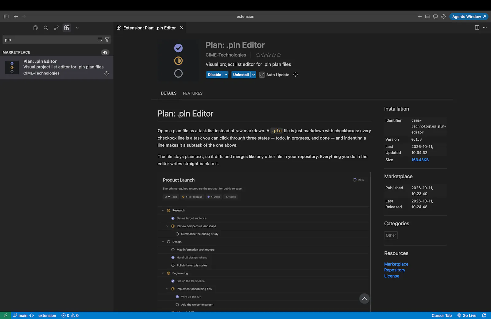 Plan: .pln Editor screenshot 2