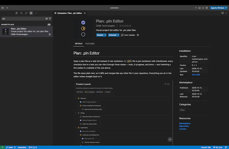 Plan: .pln Editor screenshot 2
