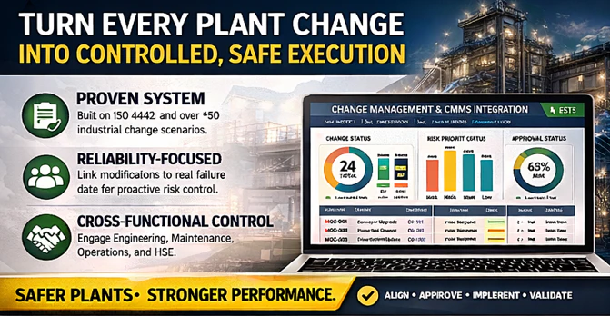  Change Management & CMMS Intergration 대표 미리보기