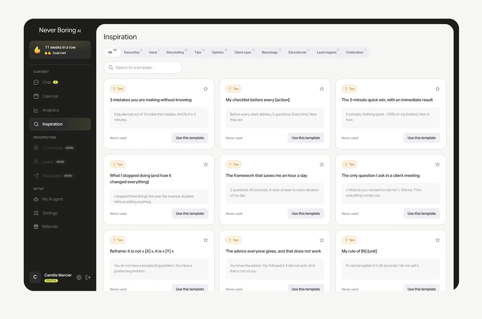Never Boring AI screenshot 4