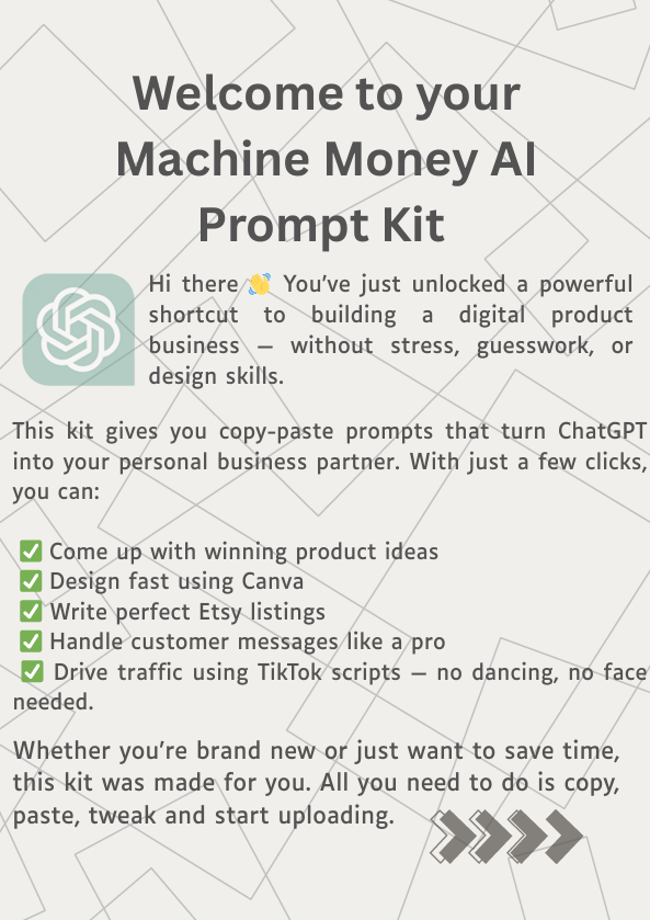 AI Prompt Kit for Passive Income  media 1