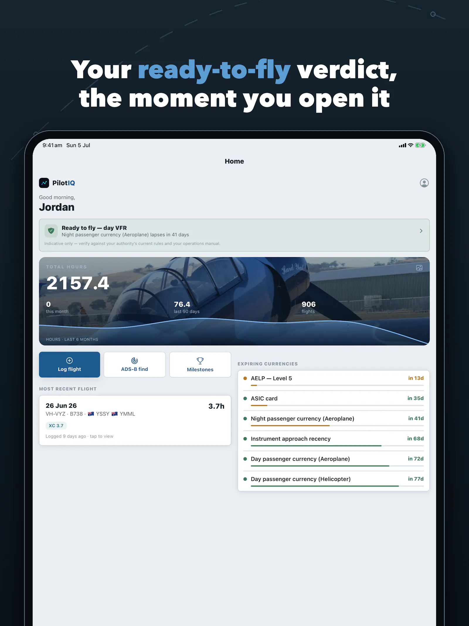 PilotIQ Logbook screenshot 3