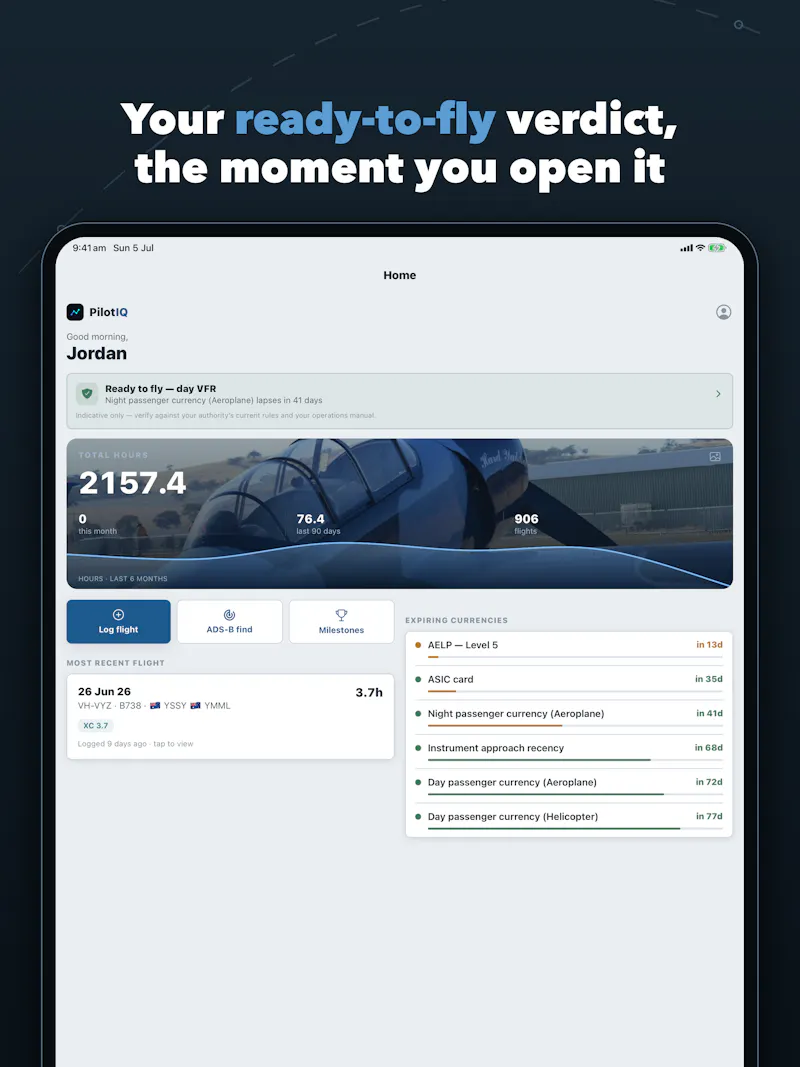 PilotIQ Logbook screenshot 3