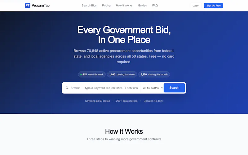 ProcureTap screenshot 1