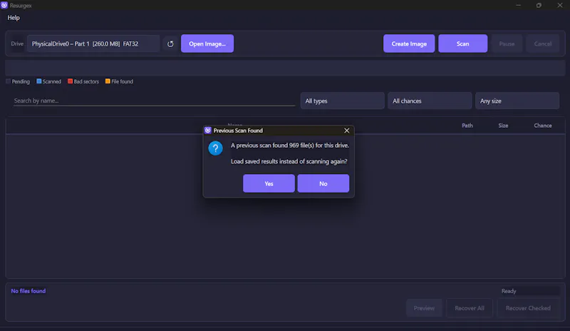 Resurgex launch screenshot 4