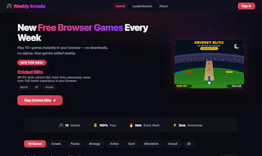 Weekly Arcade gallery image