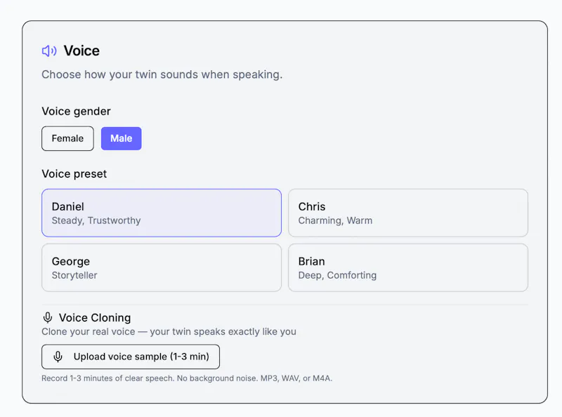 MyTwinVoice screenshot 8