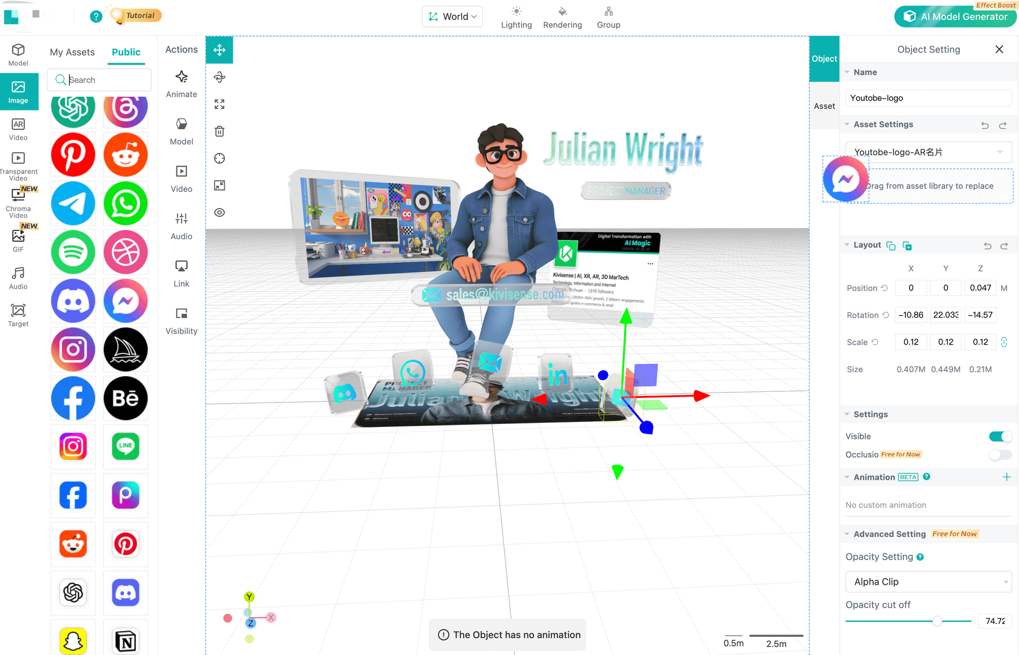 Kivicube - Screenshot 3 showing product features and functionality