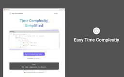 Easy Time Complexity media 1