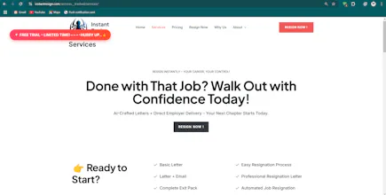 InstantResign -AI->We Email Your Boss! gallery image