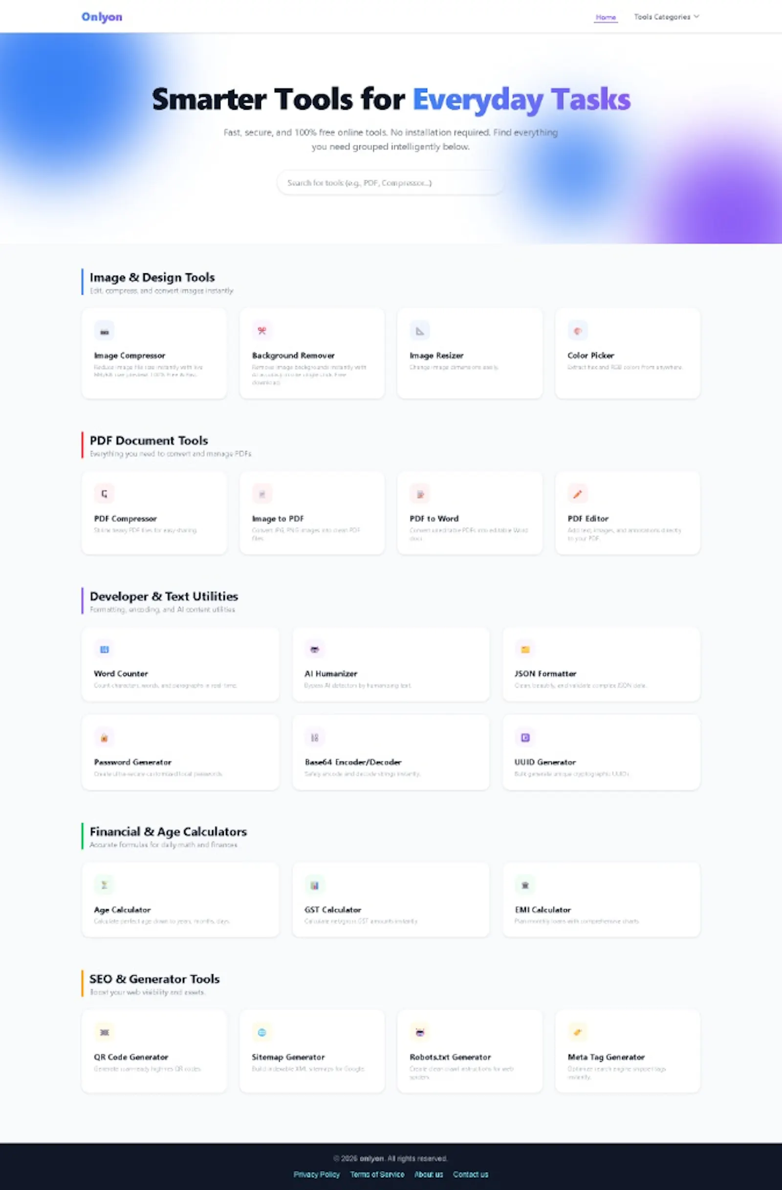 OnlyOn: Free AI & PDF Toolkit screenshot 3