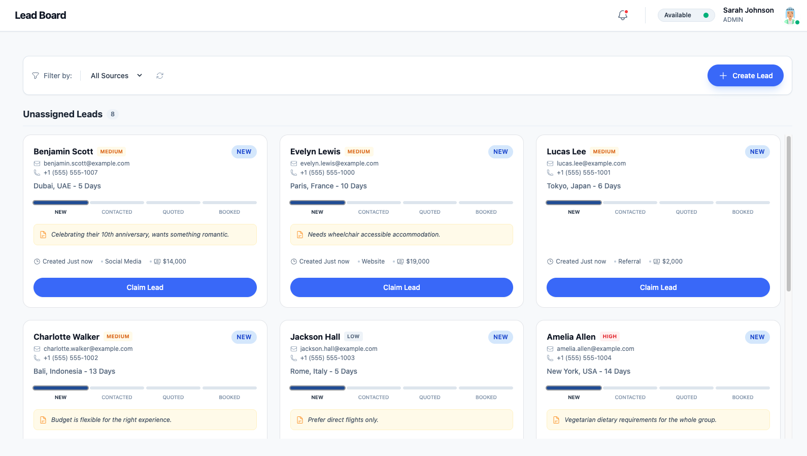 Travilead: Automated Lead Distribution gallery image