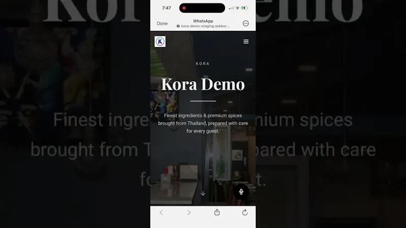 Kora screenshot 1 (video preview)