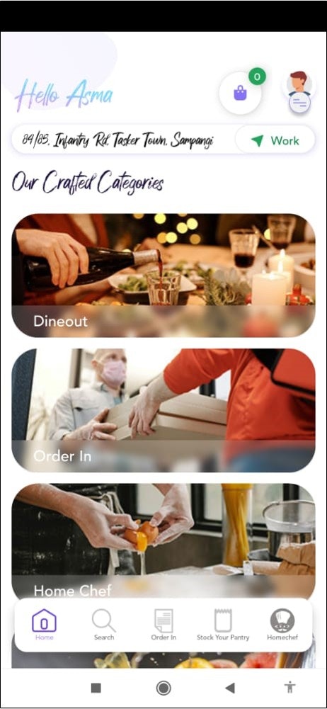 Blend For Food App  gallery image