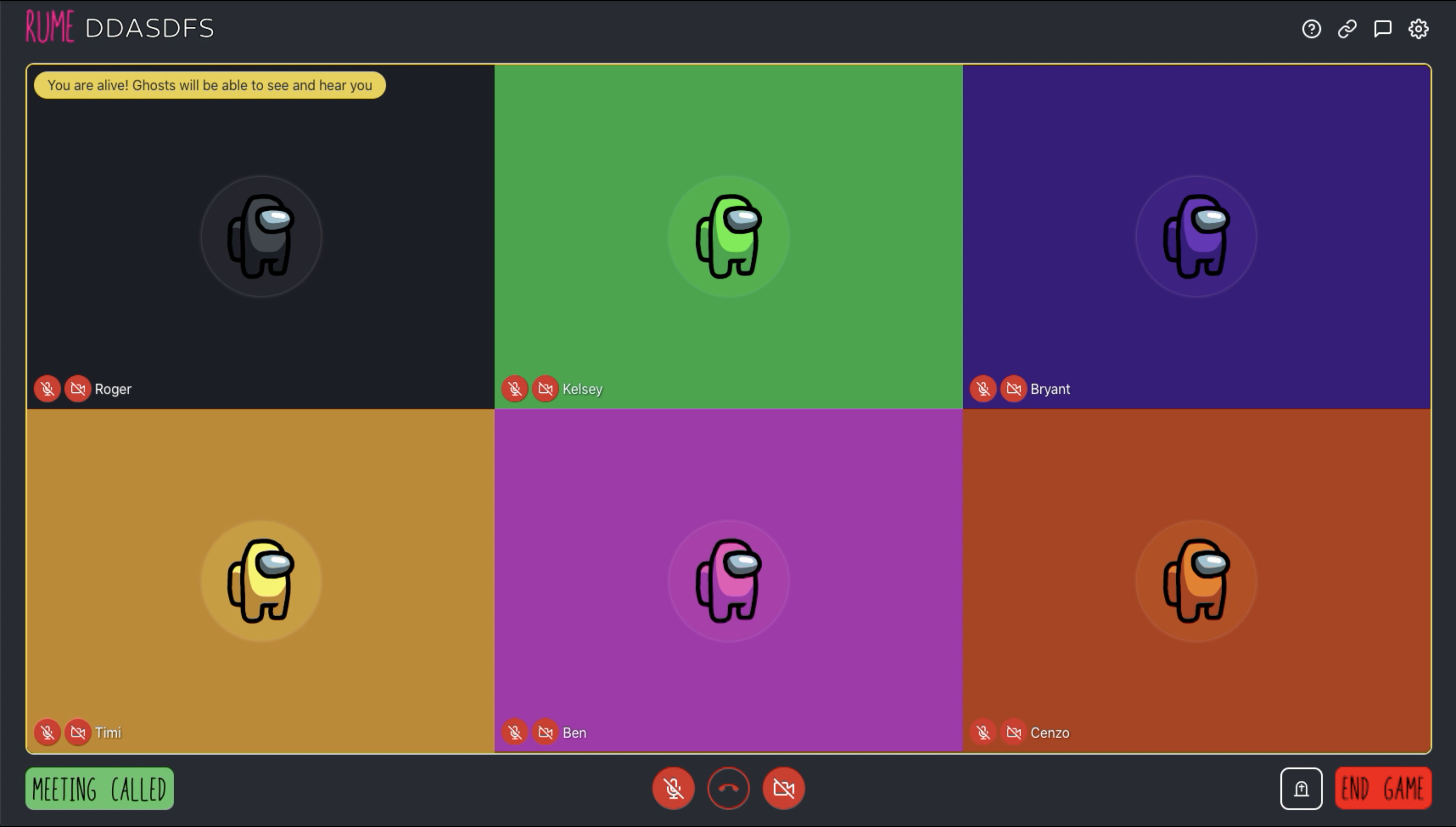 Among Us Discord Overlay