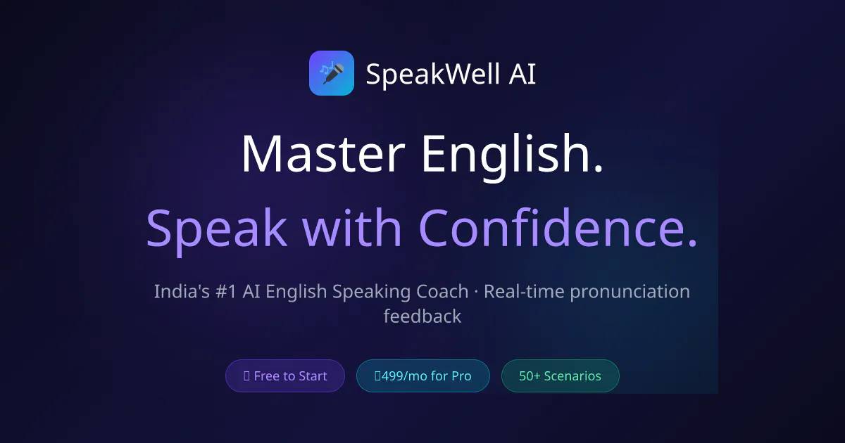 SpeakWell AI gallery image