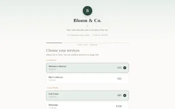 Booking Page gallery image