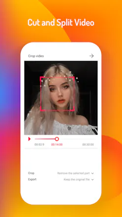 Crop video: Cut video, trim-merge video gallery image