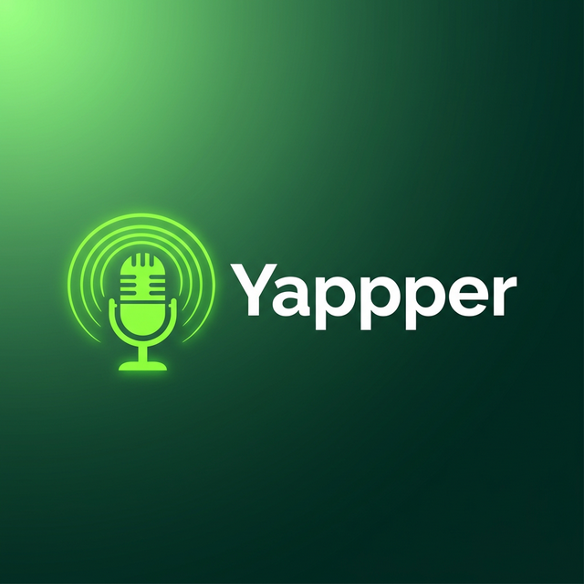 Yappper - Product Hunt launch logo and brand identity