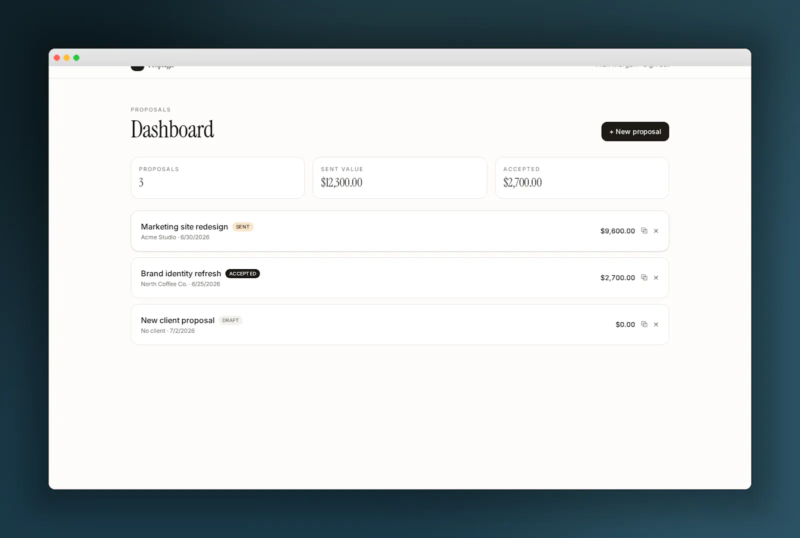 PropSign screenshot 1