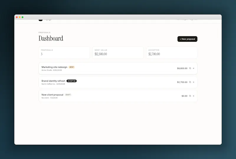 PropSign screenshot 1