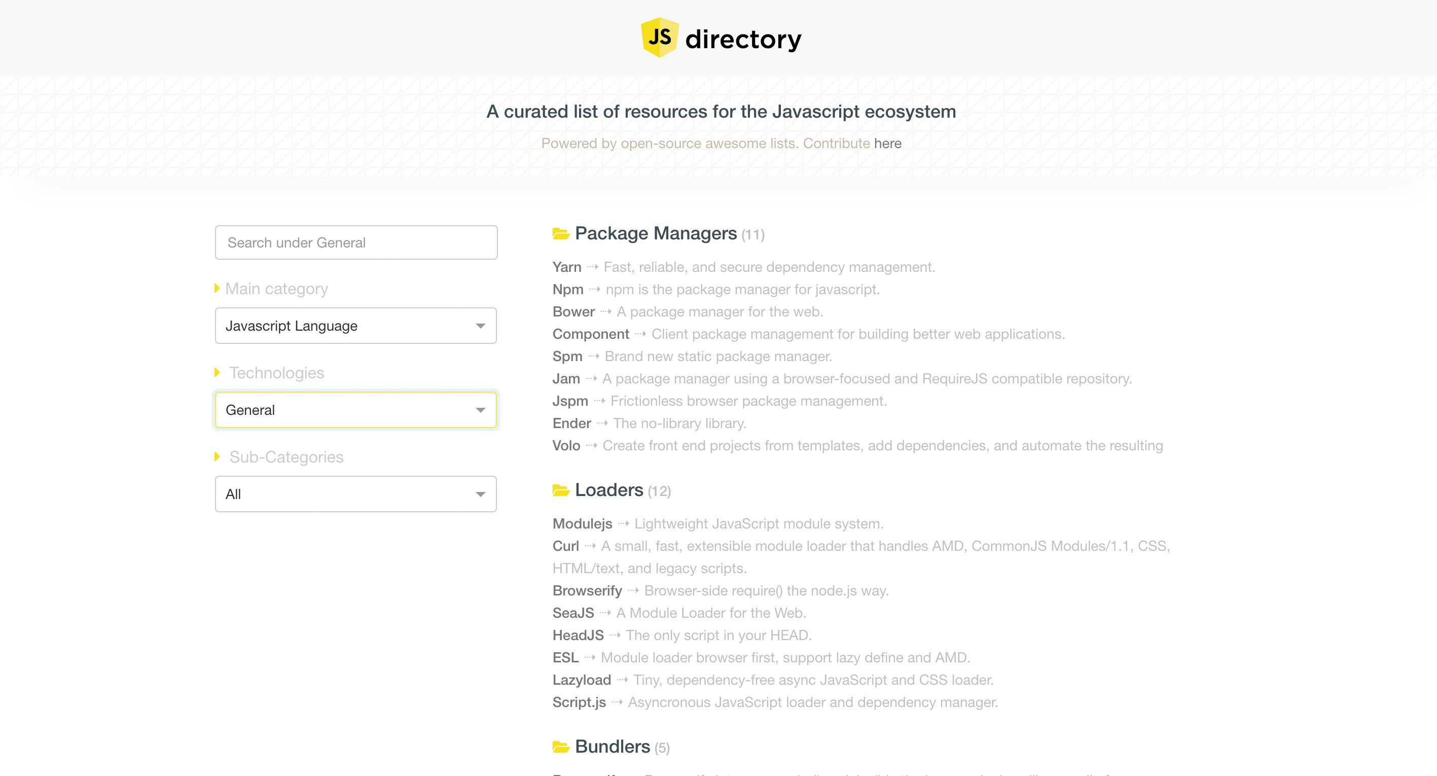 JS Directory gallery image